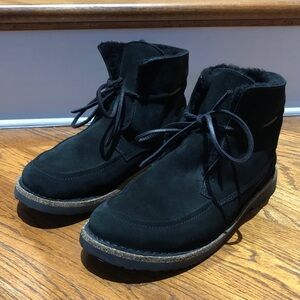 Birkenstock Cabin Core Bakki Black Suede Chukka Boot Women’s Size 41 Nice Shape!